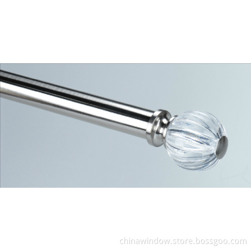 Lumia Acrylic Finial & Curtain Pole